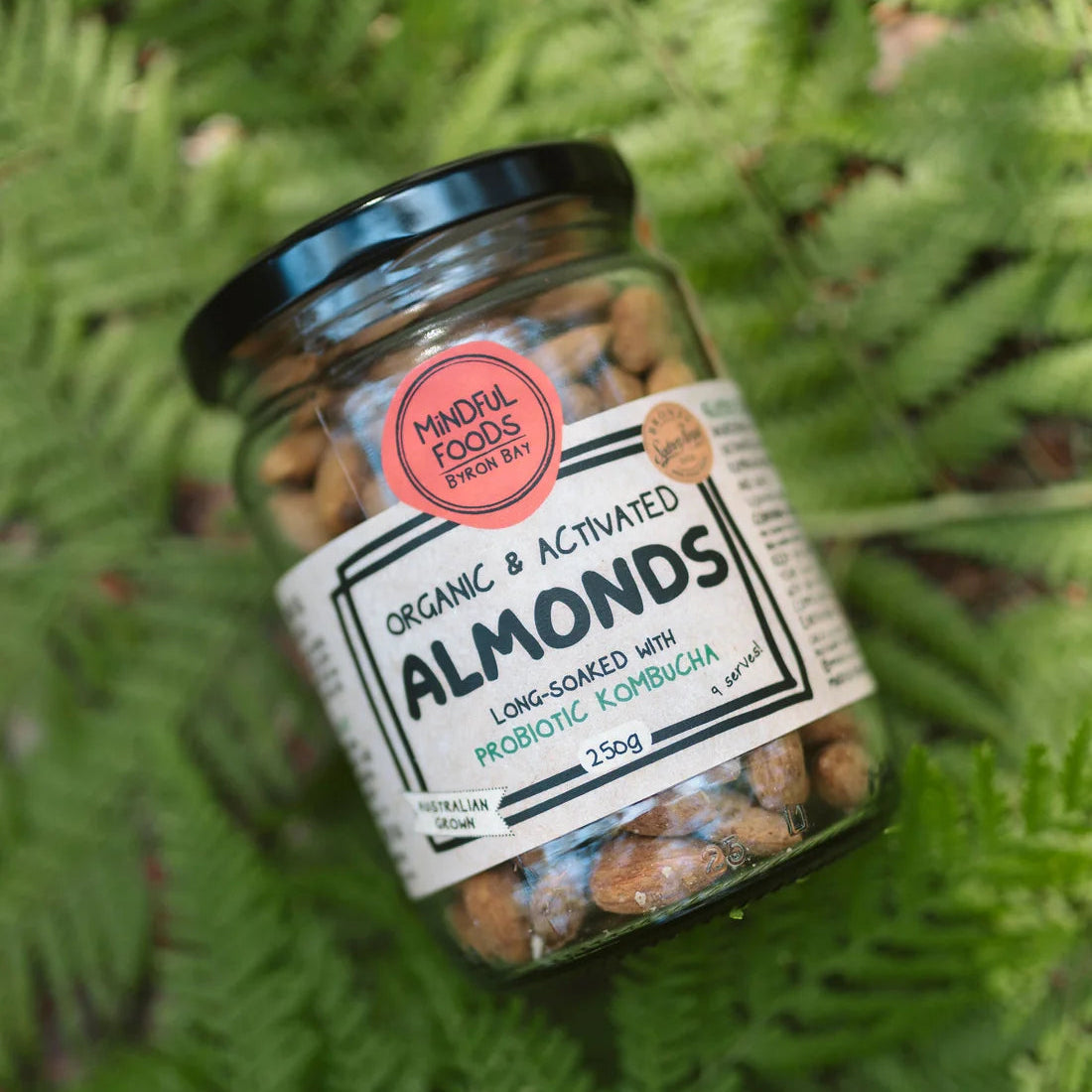 Almonds - Organic & Activated 250g