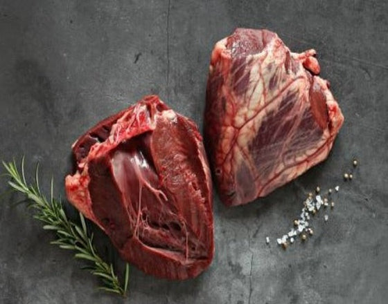 Certified Organic Beef Hearts 500g New To Our Menu - The Woolly Sheep