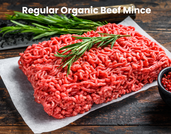 Certified Organic Regular Beef Mince 1kg