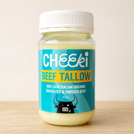 Pure, nutrient-dense cooking fat from 100% Australian organic grass-fed beef.