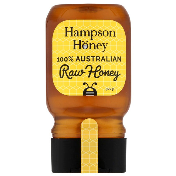 Hampson Honey 100% Raw Australian Honey Squeeze 500g