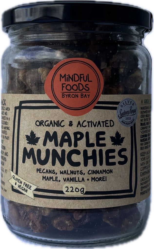Maple Munchies - Organic & Activated 220g