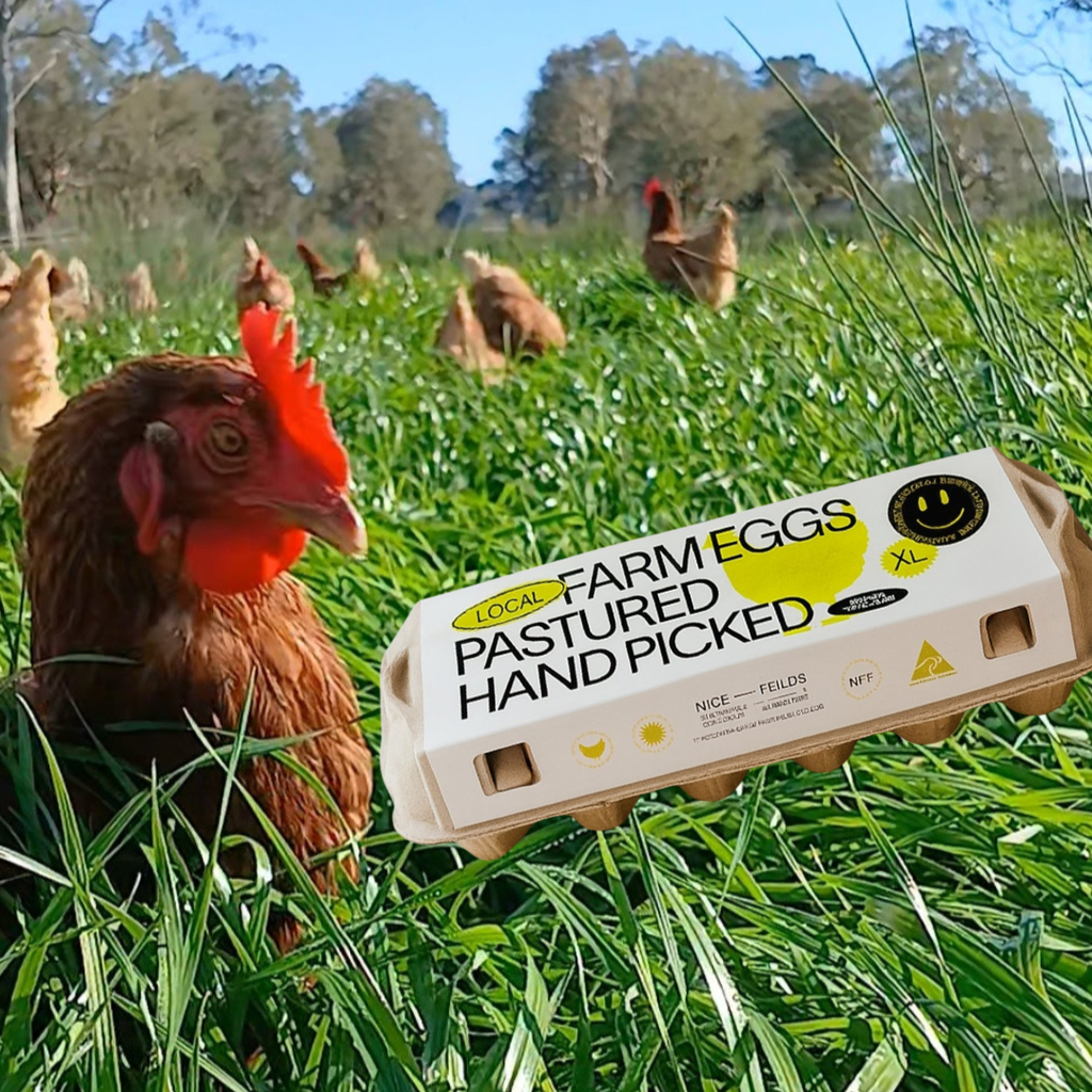 New to our Menu Farm Fresh Local Pasture-Raised Eggs 800g