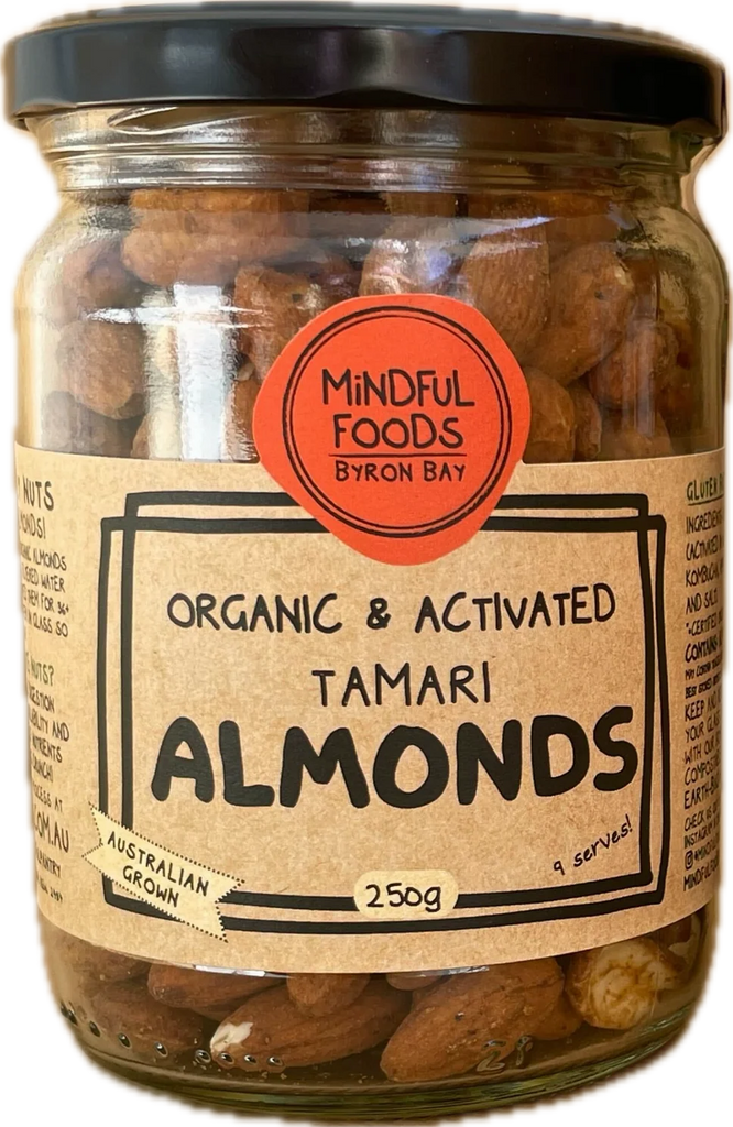 Tamari Almonds - Organic & Activated 250g