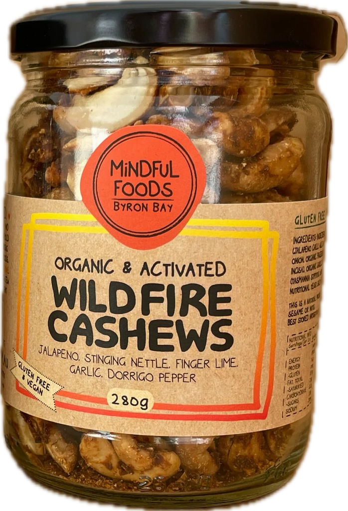 Wildfire Cashews - Organic & Activated 280g