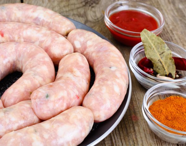 Organic Chicken Sausages 500 grams - The Woolly Sheep