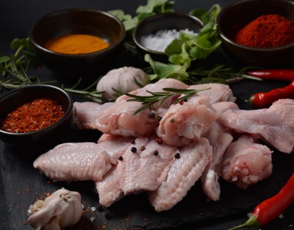 Certified Free Range Chicken Wings 500 grams