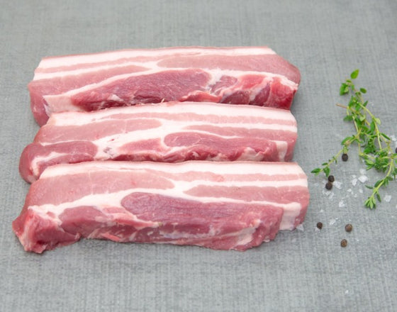 Certified Organic Pork Spare Ribs - The Woolly Sheep