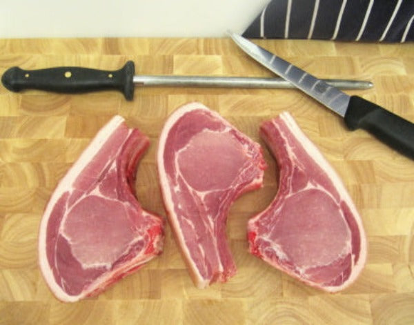 Certified Organic Pork Loin Chops - The Woolly Sheep